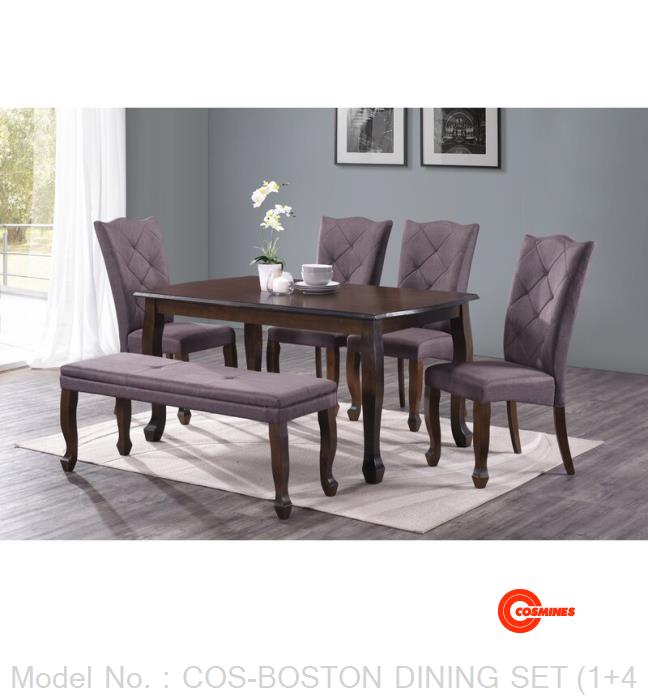 COS-BOSTON DINING SET (1+4+1)